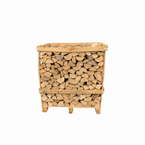 Ash Kiln Dried Logs Crate 1m³