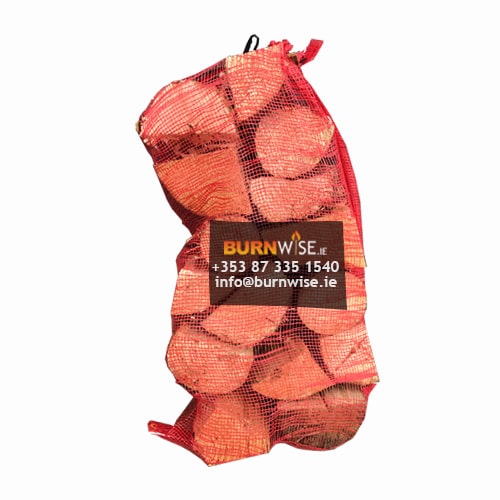 Softwood Logs Red Net Bag